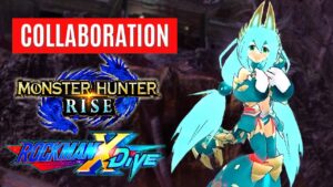 Monster Hunter Rise x Rockman X DiVE COLLABORATION GAMEPLAY TRAILER NEWS モンスターハンターライズ x ロックマンXDiVE