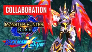 Monster Hunter Rise x Rockman X DiVE COLLABORATION REVEAL GAMEPLAY TRAILER モンスターハンターライズ x ロックマンXDiVE