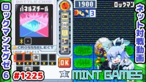 公式大会ルールなら結構強い構築なのかもしれない ロックマンエグゼ6 解説付きネット対戦生放送1225