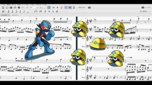 Battlefield(MMBN4.5)sheet ロックマンエグゼ4.5 ウイルス戦BGM ピアノ楽譜