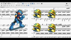 Cyber Battle(MMBN4)sheet ロックマンエグゼ４ ウイルス戦BGM ピアノ楽譜