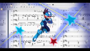 Last Battlefield(MMSF1)sheet 流星のロックマン１ 最後の戦場(ラストダンジョン)BGM ピアノ楽譜