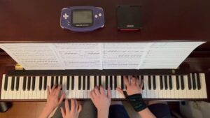 ロックマンエグゼ　学校の電脳BGM