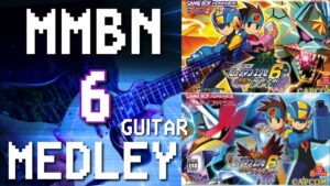 【MMBN6】ロックマンエグゼ6 BGMメドレー ギターで弾いてみた【アドコレ】
