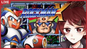 【ロックマンX】ボス戦までの道中大破多すぎてブチキレロックマンX【#チョコっと生配信】