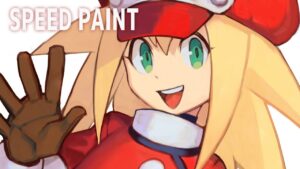 speed paint – ロール・キャスケット RollCasket ロックマンDASH Mega Man Legends