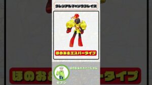 ほぼロックマンなグレンアルマ #ポケモンsv #グレンアルマ #ソウブレイズ