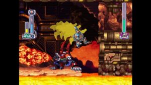 MEGAMAN X4 K.B. Volcano STAGE DEMO